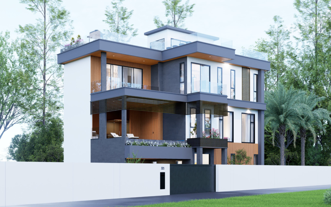 Super Luxury Private Pool Villa 5 Bedroom 6 Bathrooms 4 Storey Prime Location