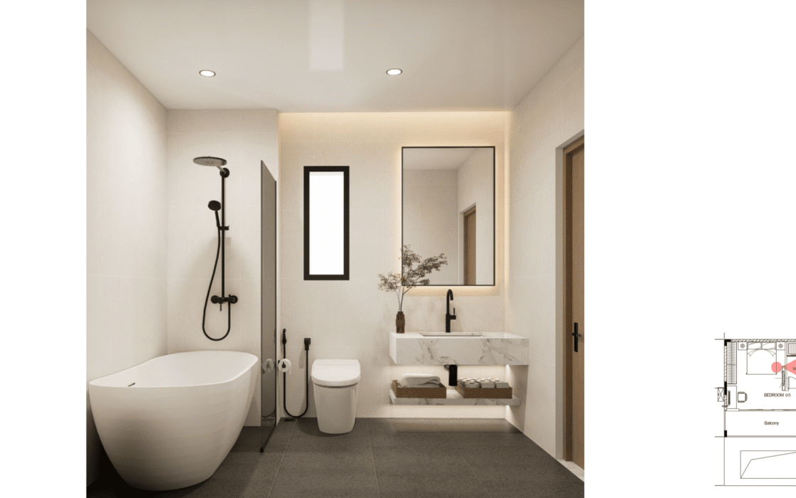 Super Luxury Private Pool Villa 5 Bedroom 6 Bathrooms 4 Storey Prime Location