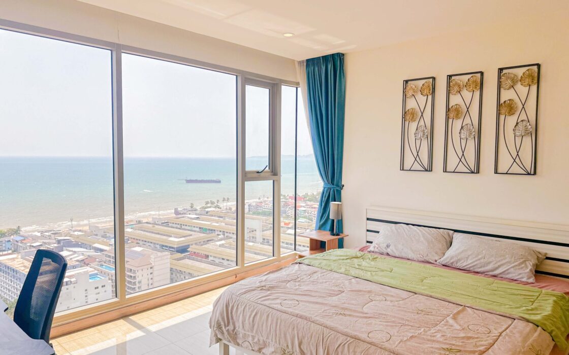 The Riviera Jomtien | 2 Bedrooms, 2 Bathrooms | Corner Unit | 75 SQ.M.