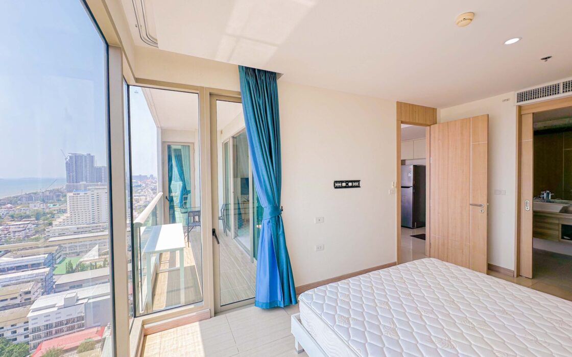 The Riviera Jomtien | 2 Bedrooms, 2 Bathrooms | Corner Unit | 75 SQ.M.