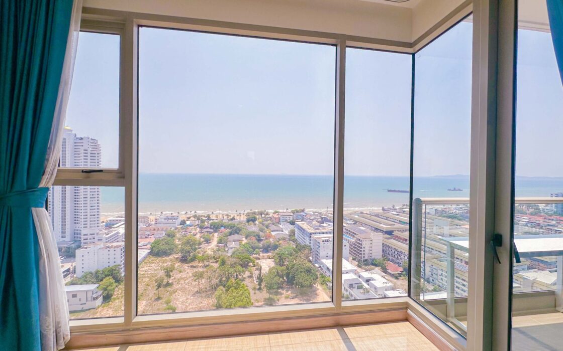 The Riviera Jomtien | 2 Bedrooms, 2 Bathrooms | Corner Unit | 75 SQ.M.
