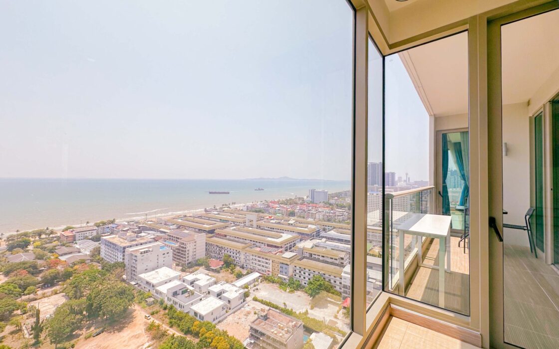 The Riviera Jomtien | 2 Bedrooms, 2 Bathrooms | Corner Unit | 75 SQ.M.