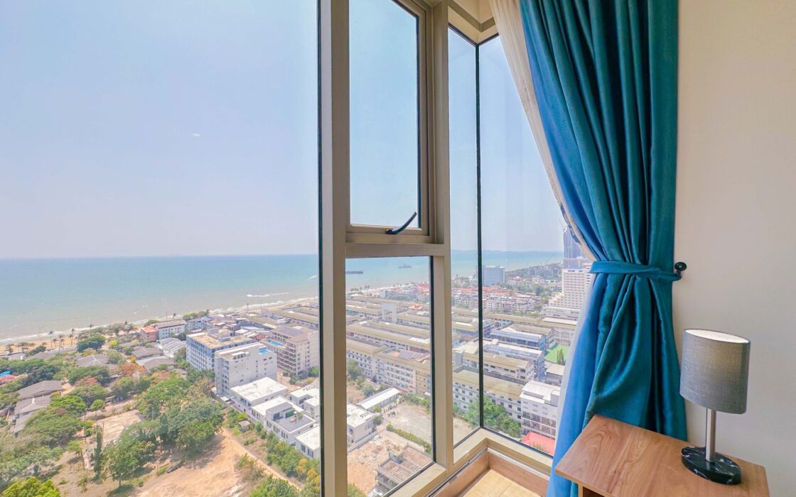 The Riviera Jomtien | 2 Bedrooms, 2 Bathrooms | Corner Unit | 75 SQ.M.