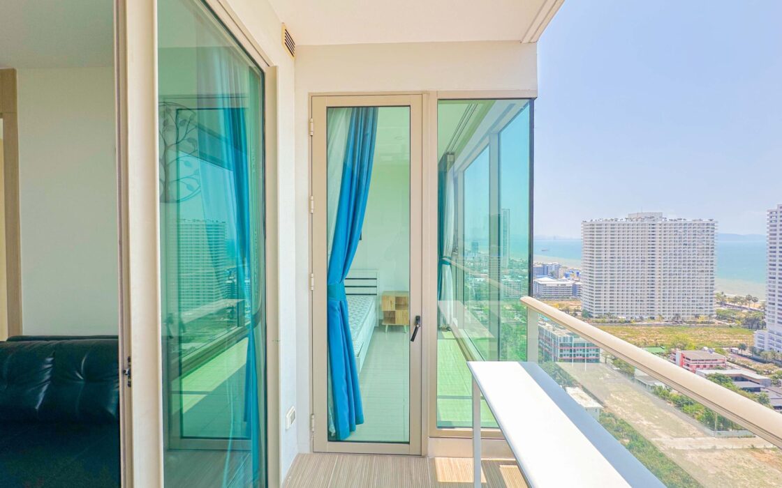 The Riviera Jomtien | 2 Bedrooms, 2 Bathrooms | Corner Unit | 75 SQ.M.
