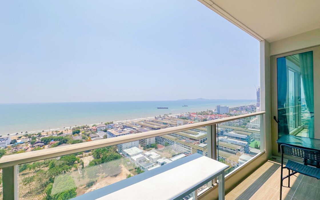 The Riviera Jomtien | 2 Bedrooms, 2 Bathrooms | Corner Unit | 75 SQ.M.