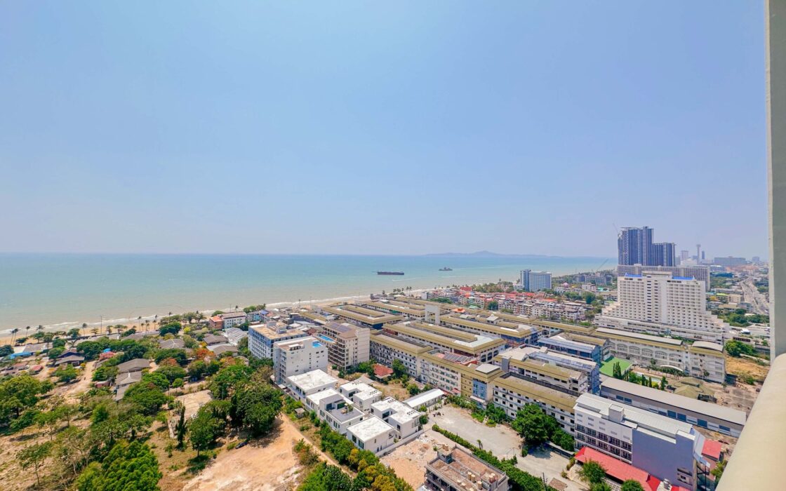 The Riviera Jomtien | 2 Bedrooms, 2 Bathrooms | Corner Unit | 75 SQ.M.
