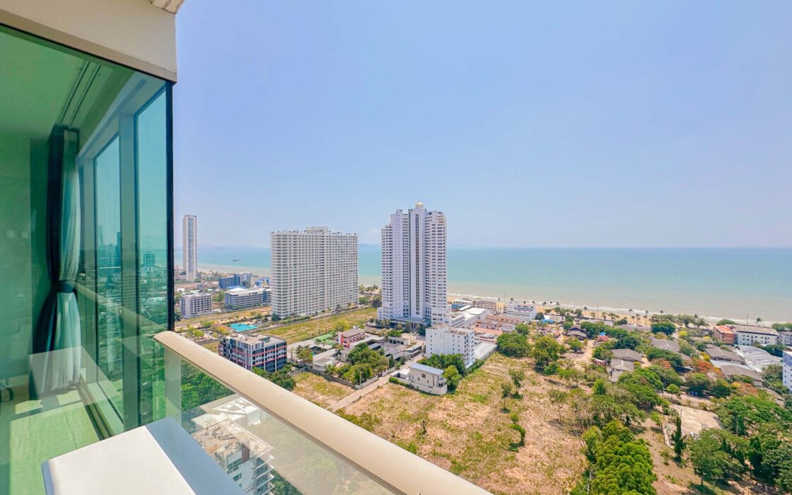 The Riviera Jomtien | 2 Bedrooms, 2 Bathrooms | Corner Unit | 75 SQ.M.