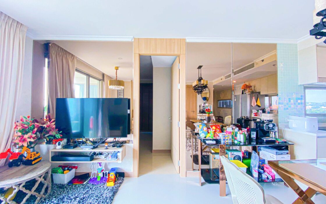 The Riviera Jomtien | 2 Bedrooms, 2 Bathrooms | Corner Unit | 85 SQ.M.