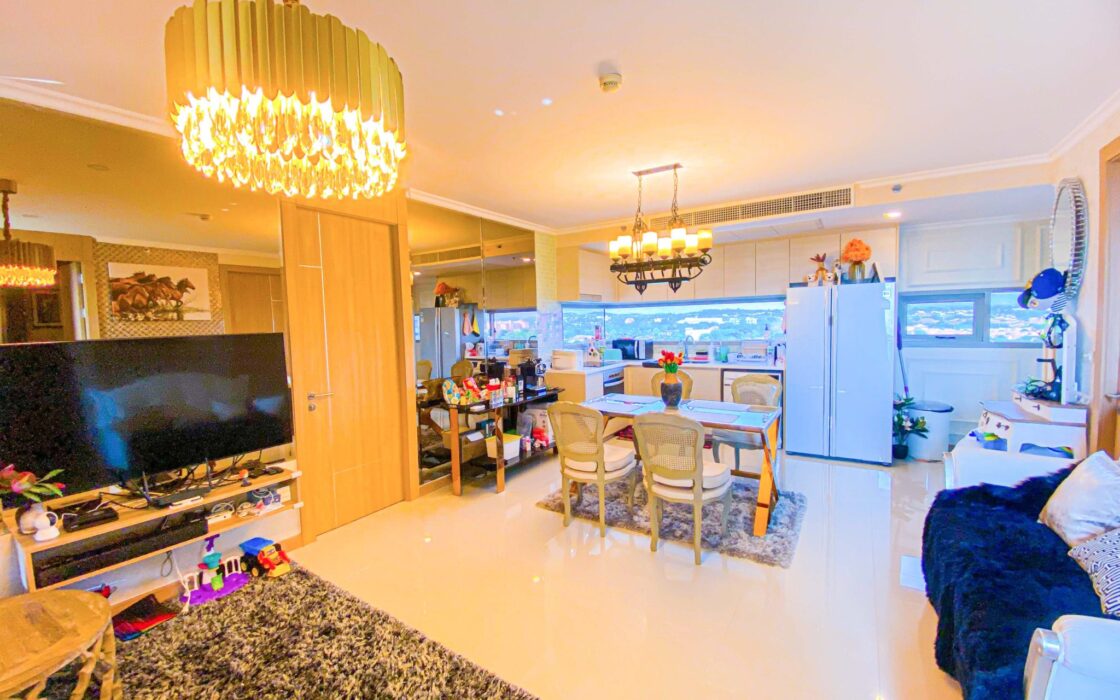 The Riviera Jomtien | 2 Bedrooms, 2 Bathrooms | Corner Unit | 85 SQ.M.