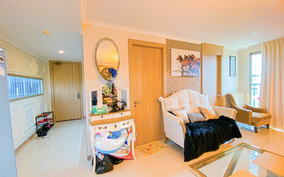 The Riviera Jomtien | 2 Bedrooms, 2 Bathrooms | Corner Unit | 85 SQ.M.