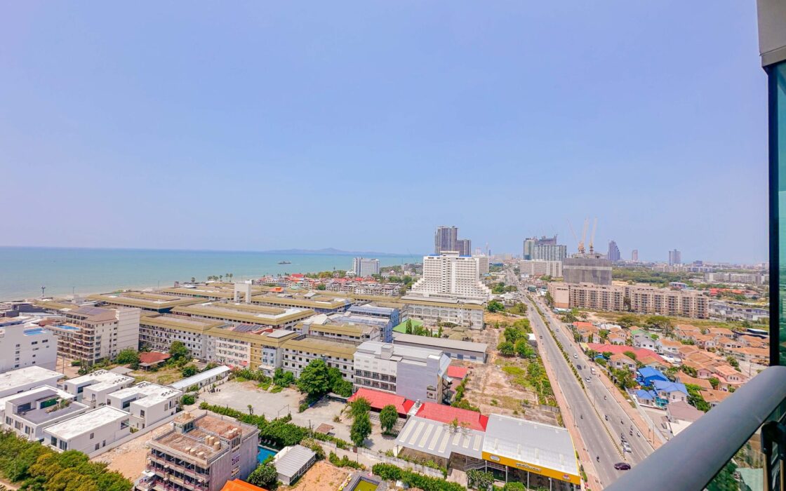 The Riviera Jomtien | 2 Bedrooms, 2 Bathrooms | Corner Unit | 85 SQ.M.