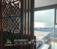 The Riviera Jomtien 2 Beds 2 Baths 85 Sqm, Corner unit, Sea View, For Rent 55,000/month